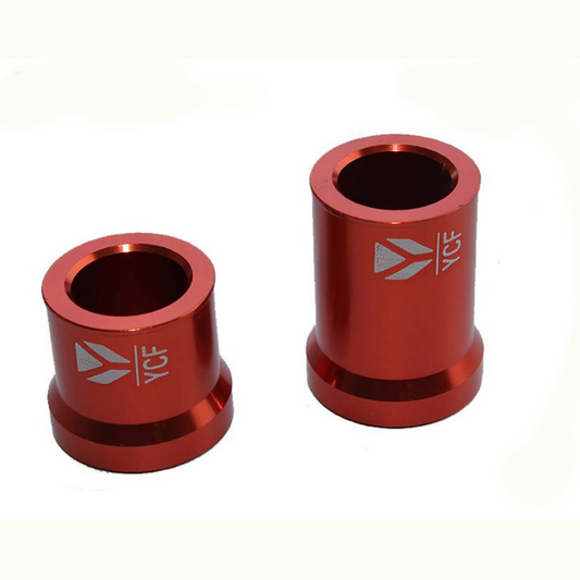 Casquillos CNC rueda delantera Pitbike YCF