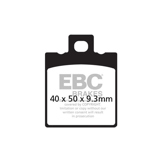 Pastillas de freno traseras Honda NSR/CRM 125 EBC - orgánicas FA047/3