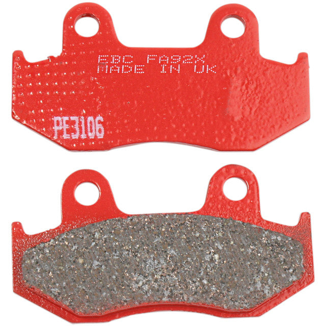 Pastillas de freno Honda CR 125/250/500 R >1984 EBC - carbono FA092TT