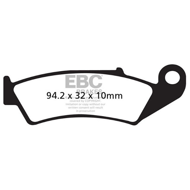 Pastillas de freno Honda RVF / VFR 400-750 EBC - Orgánicas FA143
