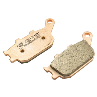 Plaquettes de frein arrière Honda / Suzuki / Kawasaki / Yamaha EBC HH - frittées