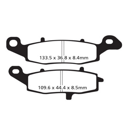 Pastillas de freno Suzuki DL V-Strom 650 >2004 EBC HH - sinterizadas FA229HH
