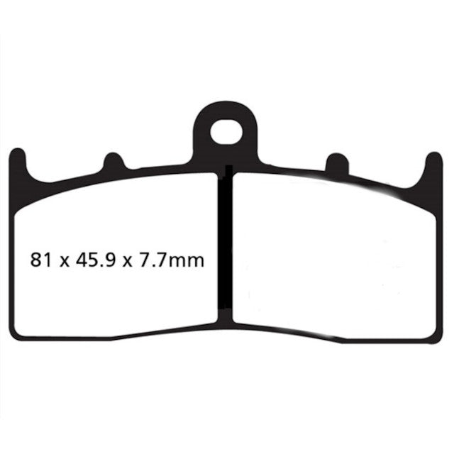 Pastillas de freno delanteras BMW 1200 LT 01-09 EBC HH - sinterizadas FA294HH