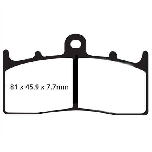 Pastillas de freno delanteras BMW 1200 LT 01-09 EBC HH - sinterizadas FA294HH