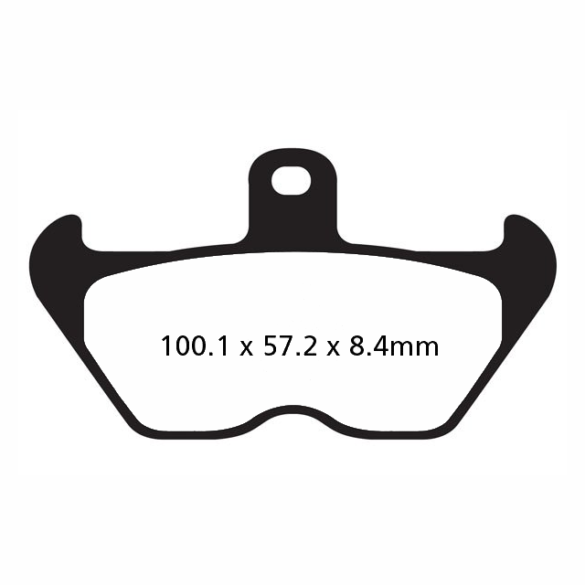 Plaquettes de frein avant BMW K 1200-1300 / R 1100-1150-1200 EBC HH - frittées