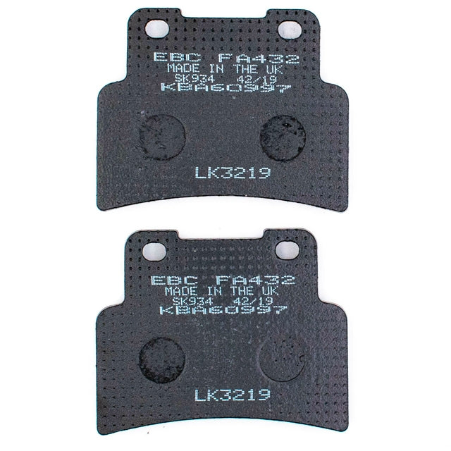 Front brake pads Yamaha YZF-R 125 14-18 EBC - organic