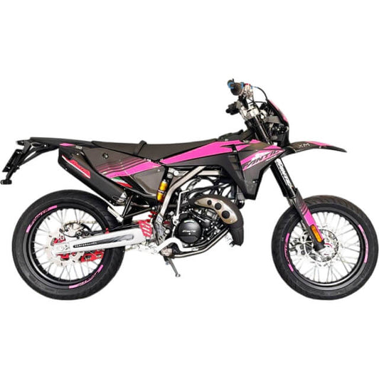 Fantic XM 50 Motard 2T performance E5 rosa