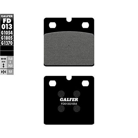 Pastillas de freno BMW K 100 RS Galfer - semi-metal FD013G1054