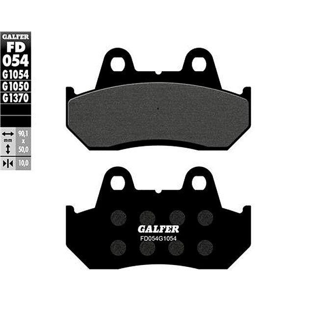 Pastillas de freno Honda CB 125/400/450/550/650/750/900 Galfer - semi-metal FD054G1054