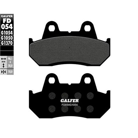 Pastillas de freno Honda CB 125/400/450/550/650/750/900 Galfer - semi-metal FD054G1054