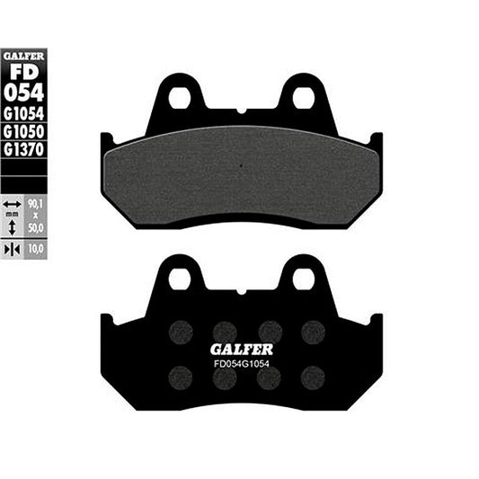 Pastillas de freno Honda CB 125/400/450/550/650/750/900 Galfer - semi-metal FD054G1054