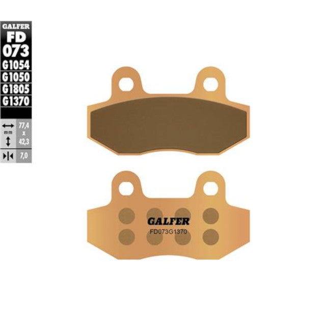 Pastillas de freno Honda NSR 50 88-95 Galfer - sinterizadas FD073G1370