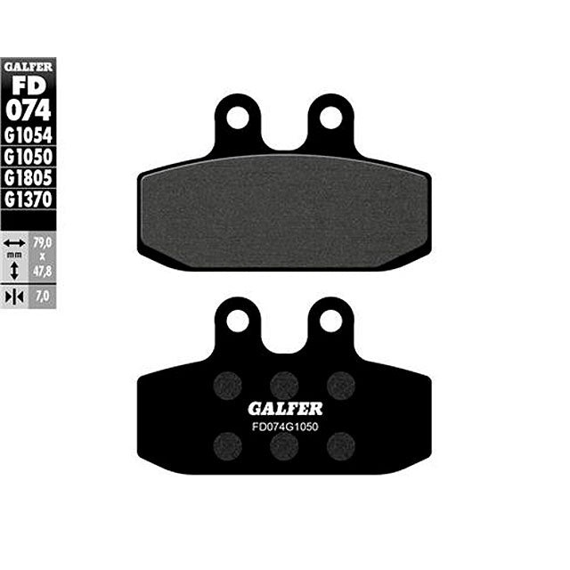 Pastillas de freno Yamaha DT 125 LC >1987 Galfer FD074G1050