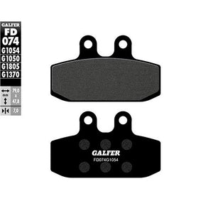 Pastillas de freno Yamaha DT 125 LC >1987 Galfer - organicas FD074G1054