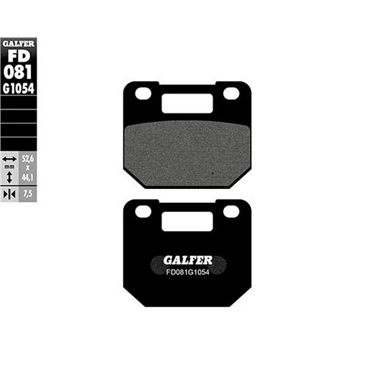 Pastillas de freno Pinza Voca / Stage6 4 pistones Galfer - semi-metal FD081G1054