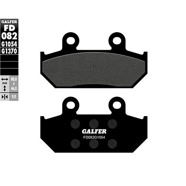 Pastillas de freno Honda CBR 1000 F / R >1988 Galfer - orgánico FD082G1054