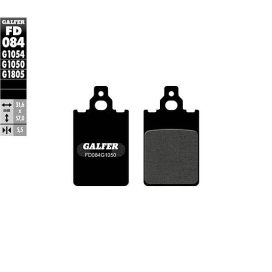 Pastillas de freno Yamaha DT 50 LC 96-04 Galfer FD084G1050