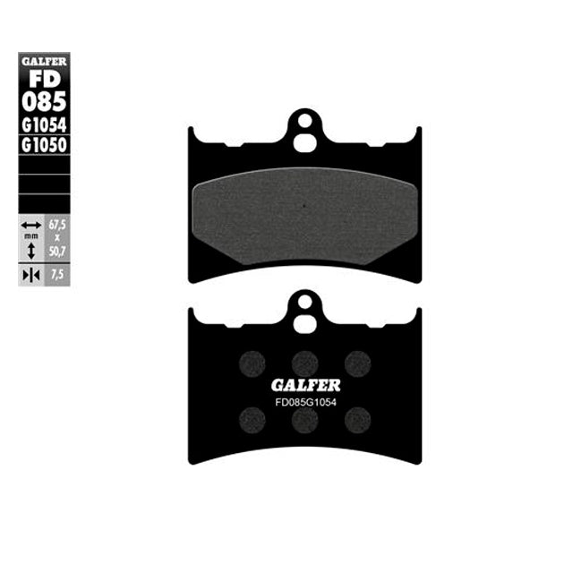 Pastillas de freno Rieju Evasion 50 >2009 Galfer FD085G1054