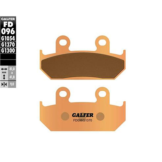 Pastillas de freno Honda XRV 750 Africa Twin 90-93 Galfer - sinterizadas FD096G1370