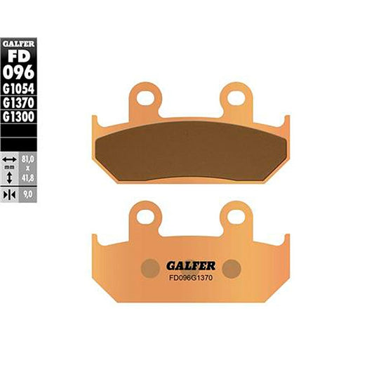 Pastillas de freno Honda XRV 750 Africa Twin 90-93 Galfer - sinterizadas FD096G1370