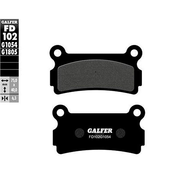 Beta ALP 50/240 brake pads Galfer - semi-metal