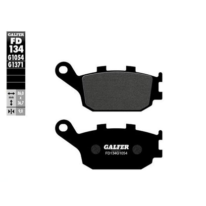 Pastillas de freno Honda CB 1100 10-12 Galfer - semi-metal