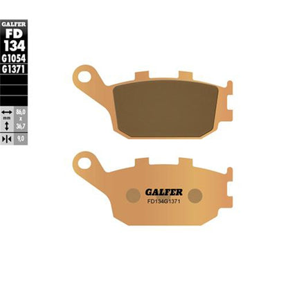 Pastillas de freno Honda CB 1100 10-12 Galfer - sinterizadas
