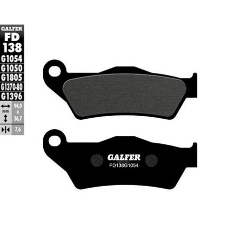 Pastillas de freno Aprilia SX 125 08-13 Galfer - semi-metal FD138G1054