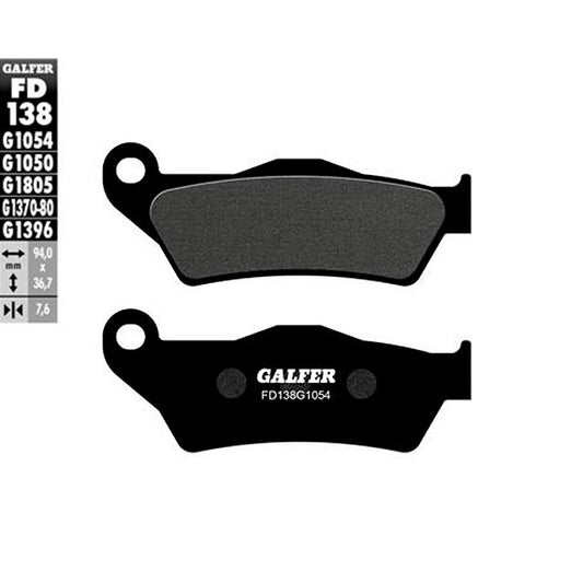 Pastillas de freno Aprilia SX 125 08-13 Galfer - semi-metal FD138G1054