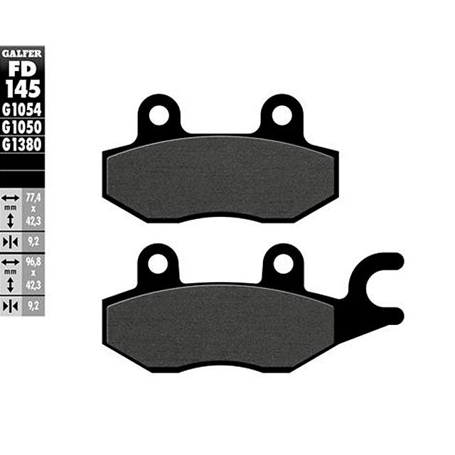 Pastillas de freno Daelim Roadwin 125 R FI 11-10 Galfer FD145G1050
