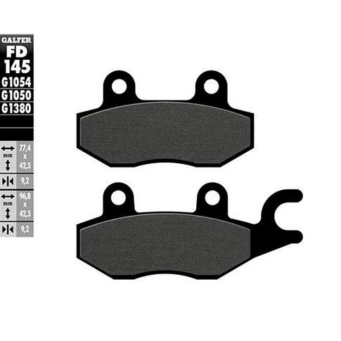 Pastillas de freno Daelim Roadwin 125 R FI 11-10 Galfer FD145G1050