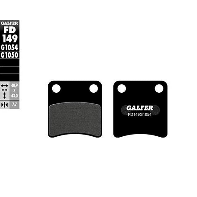 Pastillas de freno Daelim E-Five / Cordi 50 Galfer - semi-metal FD149G1054