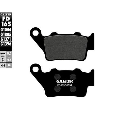 Pastillas de frenos BMW F 650/700/750/800 GS Galfer - semi-metal FD165G1054