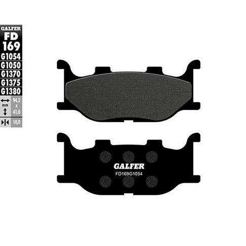 Pastillas de freno Yamaha T-Max 500 04-07 Galfer - semi-metal FD169G1054