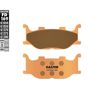 Pastilhas de travão Yamaha T-Max 500 04-07 Galfer - sinterizadas scooter
