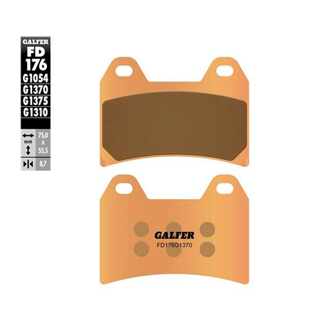 Pastillas de freno Aprilia RSV Mille R/SP >2000 Galfer - sinterizadas