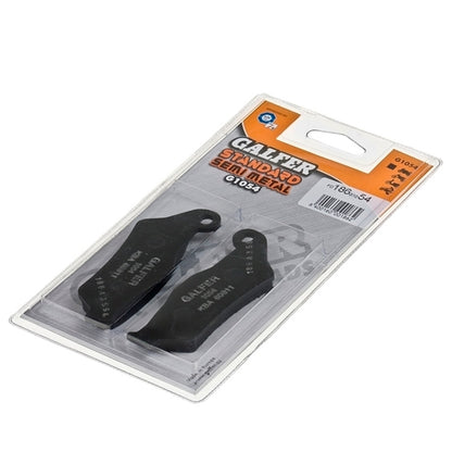 Pastillas de freno BMW K 1200 R >2005 Galfer - semi-metal