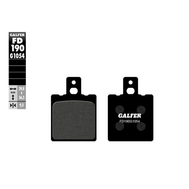 Pastillas de freno Honda NSR 125 F >1988 Galfer FD190G1054