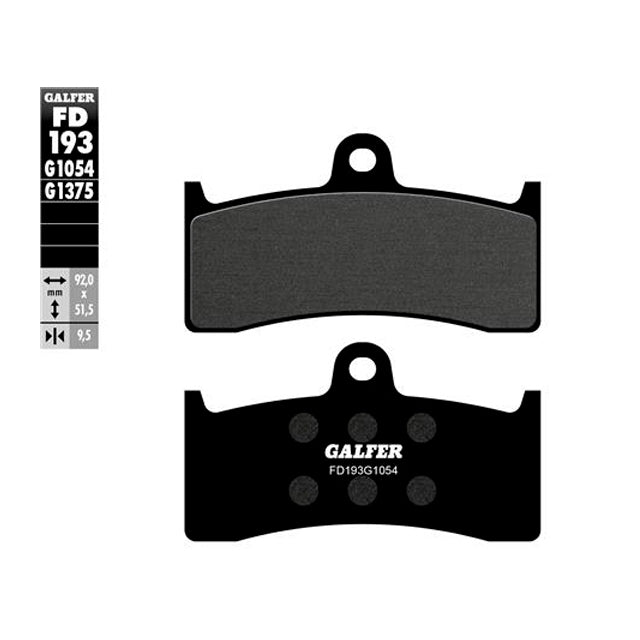 Pastillas de freno Honda CB 1300 98-00 Galfer FD193G1054