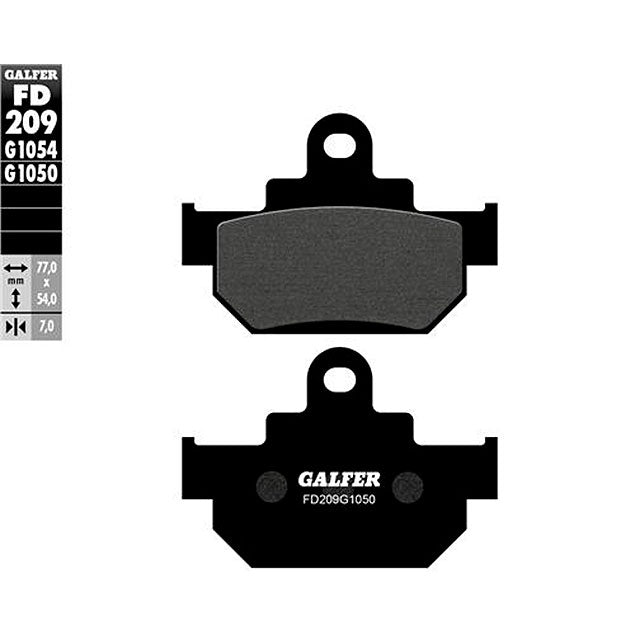 Pastillas de freno Suzuki VL Marauder 125/250 >2000 Galfer FD209G1050