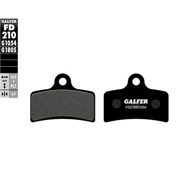 Pastillas de freno Conti Promo Cup 50 >2004 Galfer - semi-metal FD210G1054