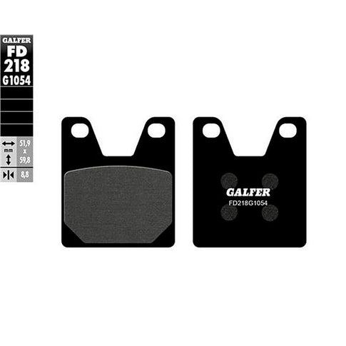 Pastillas de freno Yamaha YZF-R1 98-01 Galfer - semi-metal FD218G1054