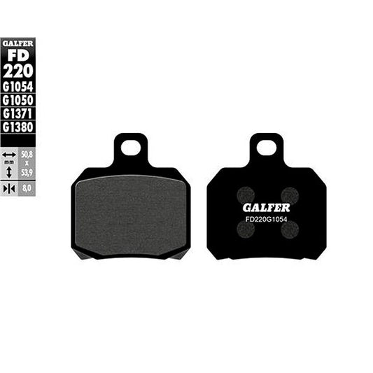Pastillas de freno Aprilia RS 50 >2007 Galfer - semi-metal FD220G1054