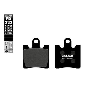 Pastillas de freno Suzuki Burgman AN 250/400 Galfer FD222G1050