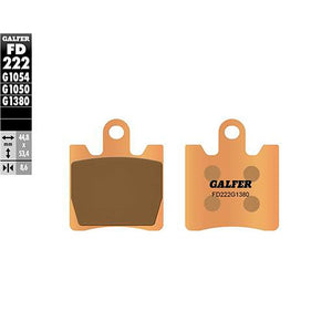 Pastillas de freno Suzuki Burgman AN 250/400 Galfer - sinterizadas FD222G1380