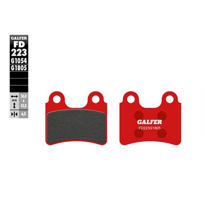 Pastillas de freno delanteras Beta EVO 125/250 >2014 Galfer - trial