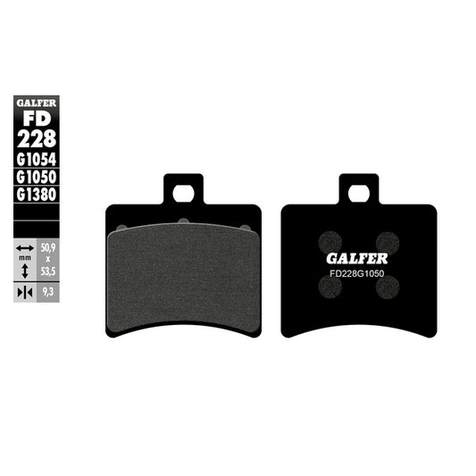 Pastillas de freno Aprilia Arrecife 125/200/300/500 Galfer FD228G1050