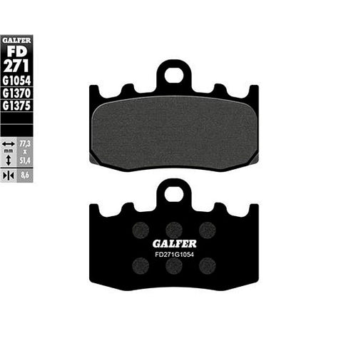 Pastillas de freno BMW K 1200 GT 02-05 Galfer FD271G1054