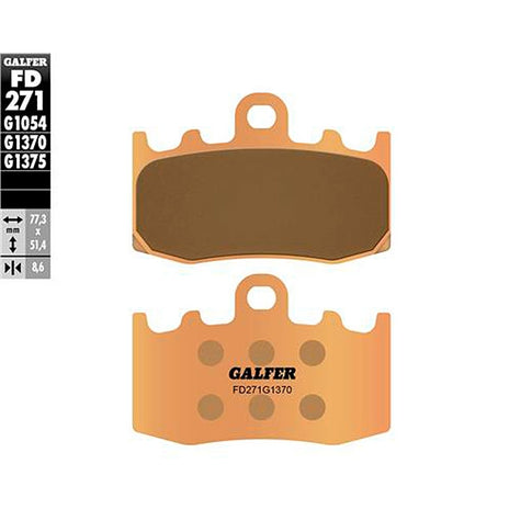 Pastillas de freno delanteras BMW K 1200 GT 02-05 Galfer - sinterizadas FD271G1370