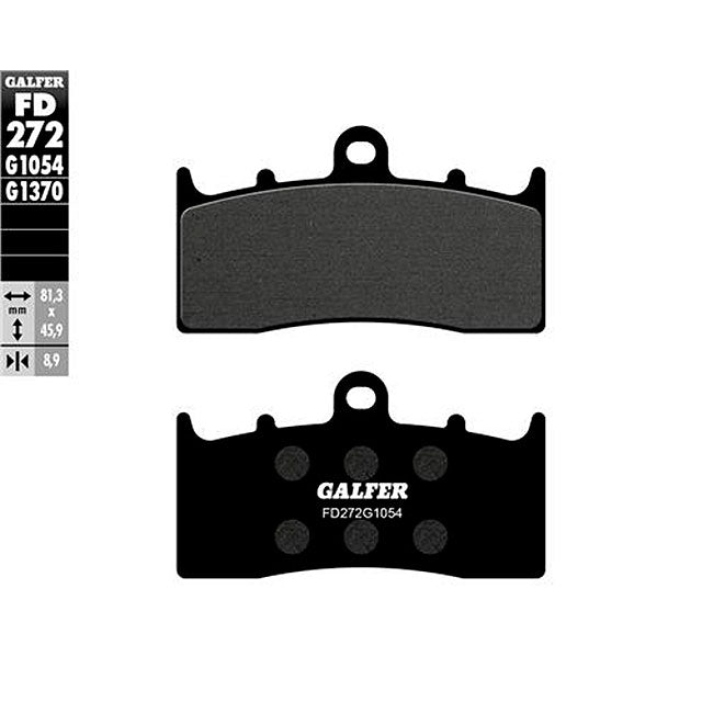 Pastillas de freno BMW K 1200 R >2005 Galfer FD272G1054